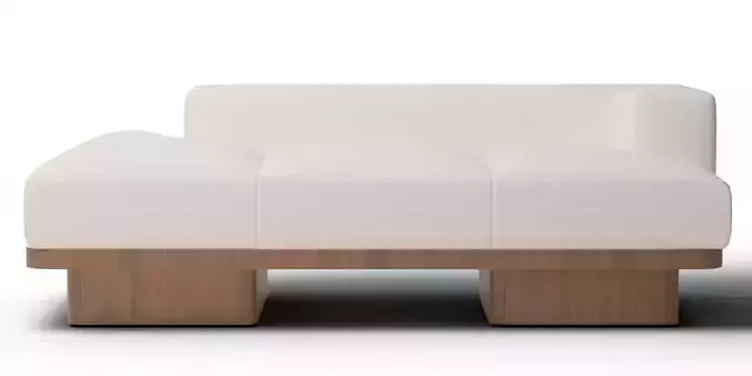 Serafin Snow Upholstered Daybed