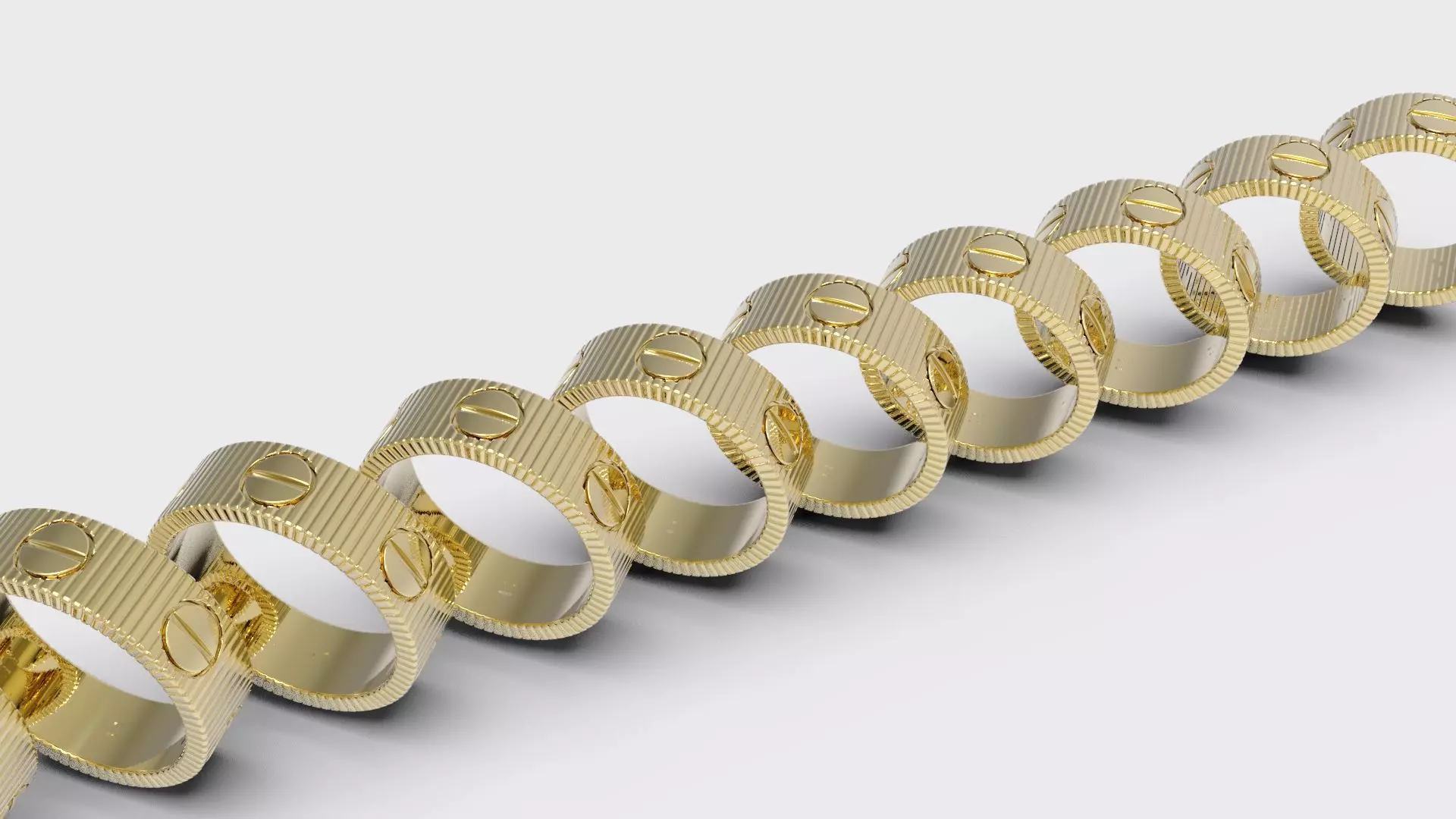 LOVE Ring Unlimited  cod42 3D print model_2