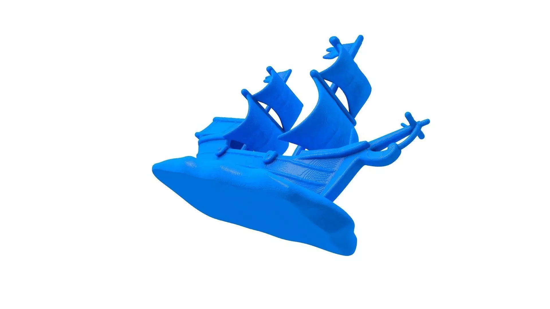 Boat - Boat stl -  Cartoon Boat -  Roblox Boat  3D print model_2