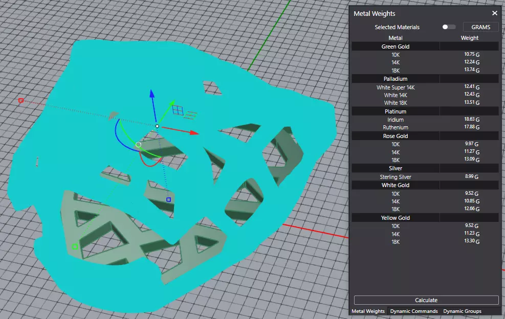 Panthere Pendant 3D print model_4