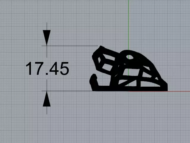 Panthere Pendant 3D print model_3