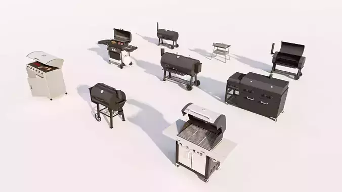Modern BBQ and Cooking Grills for Backyard