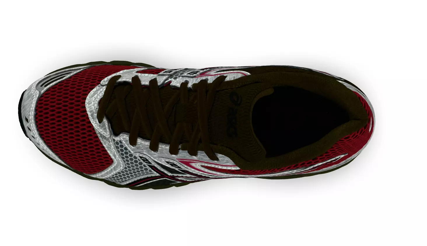 ASICS GEL DS TRAINER shoes Low-poly 3D model_12