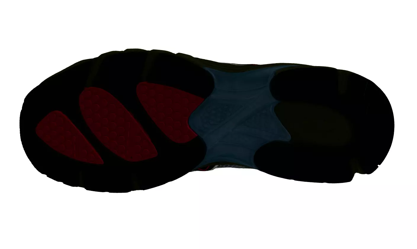 ASICS GEL DS TRAINER shoes Low-poly 3D model_13