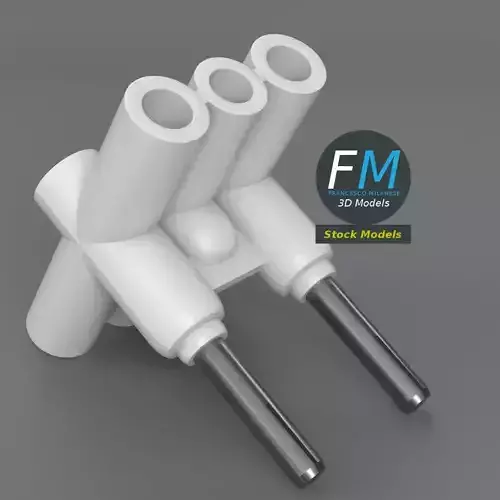 Vintage Italian T-Shaped Adapter