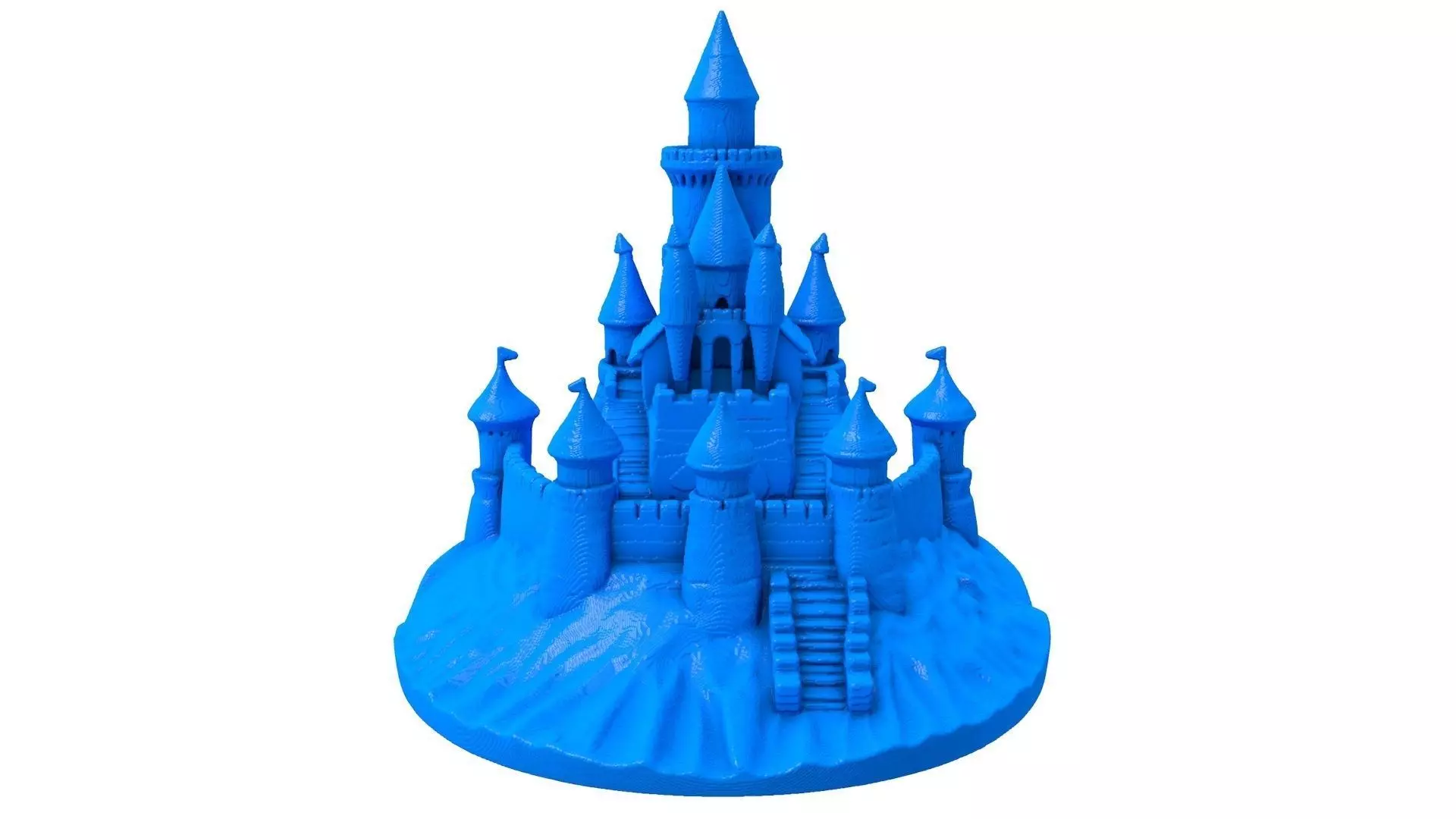 sand castle - sand castle stl - castle - castle stl 3D print model_0