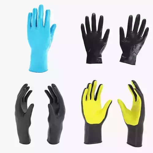 -Gloves- 3D Model Collection