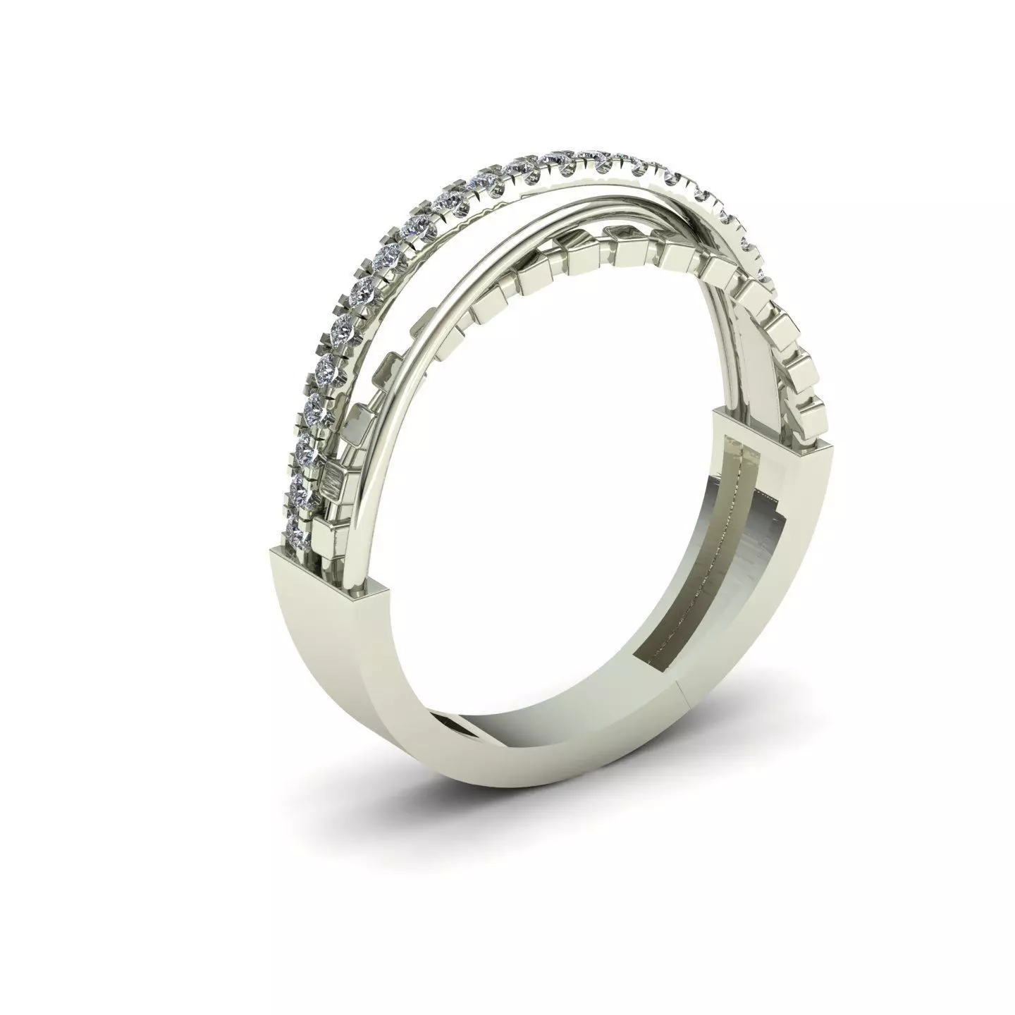 CrossOver-ring 04 3D print model_7