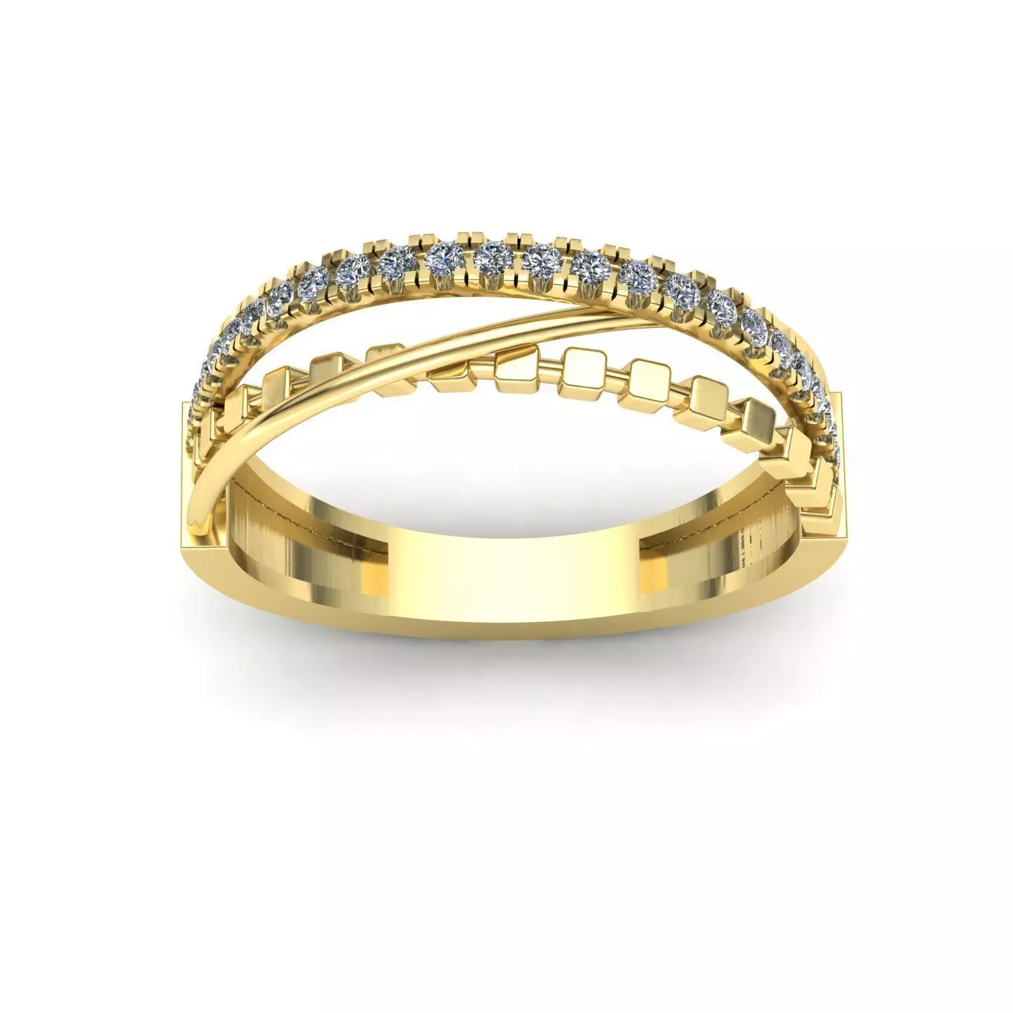 CrossOver-ring 04 3D print model_5