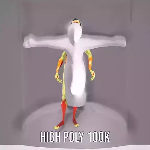 Vibrant Geometric Figure model pack Low-poly 3D model