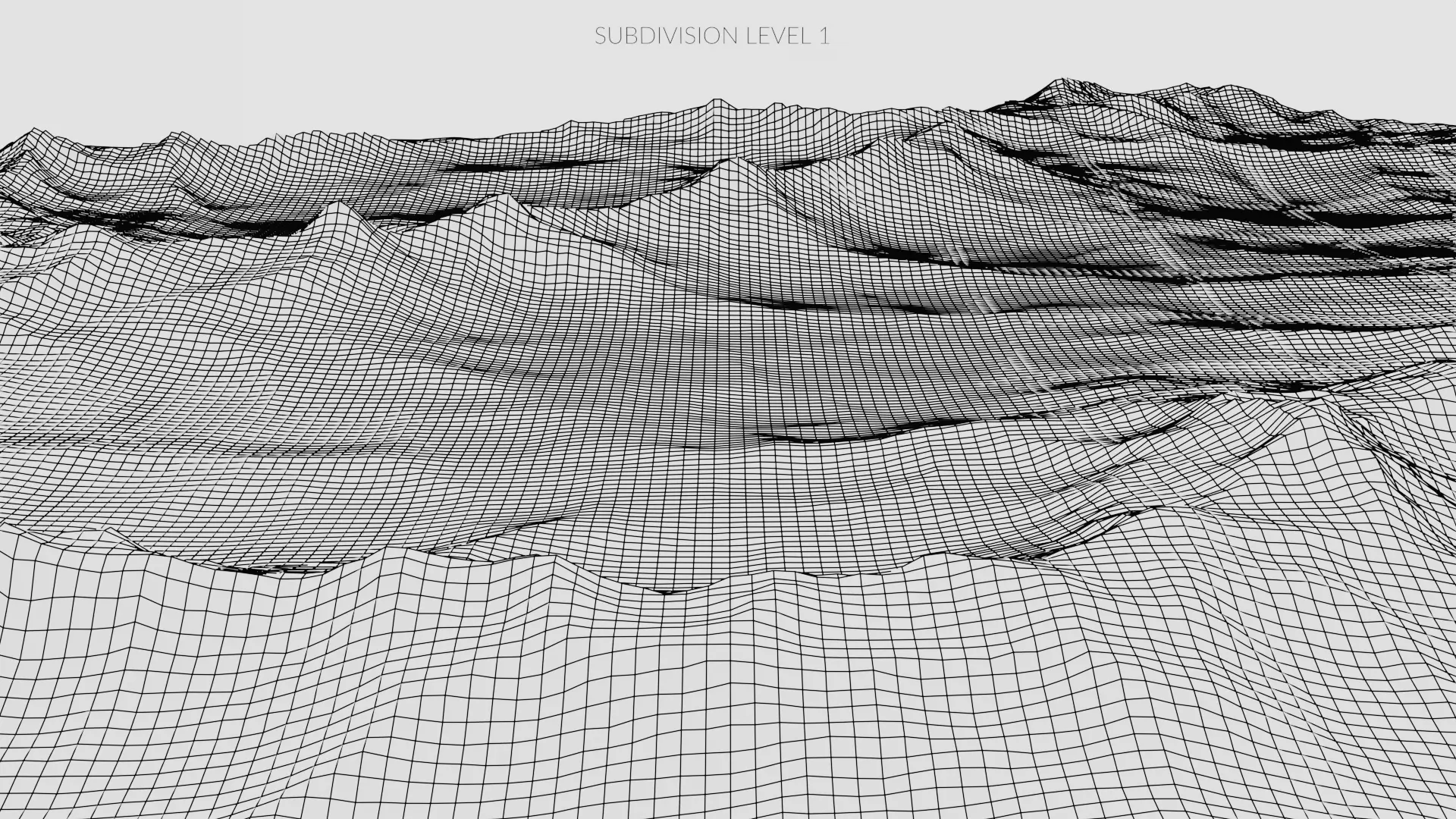 -Mountains Terrain V2- 3D model_9