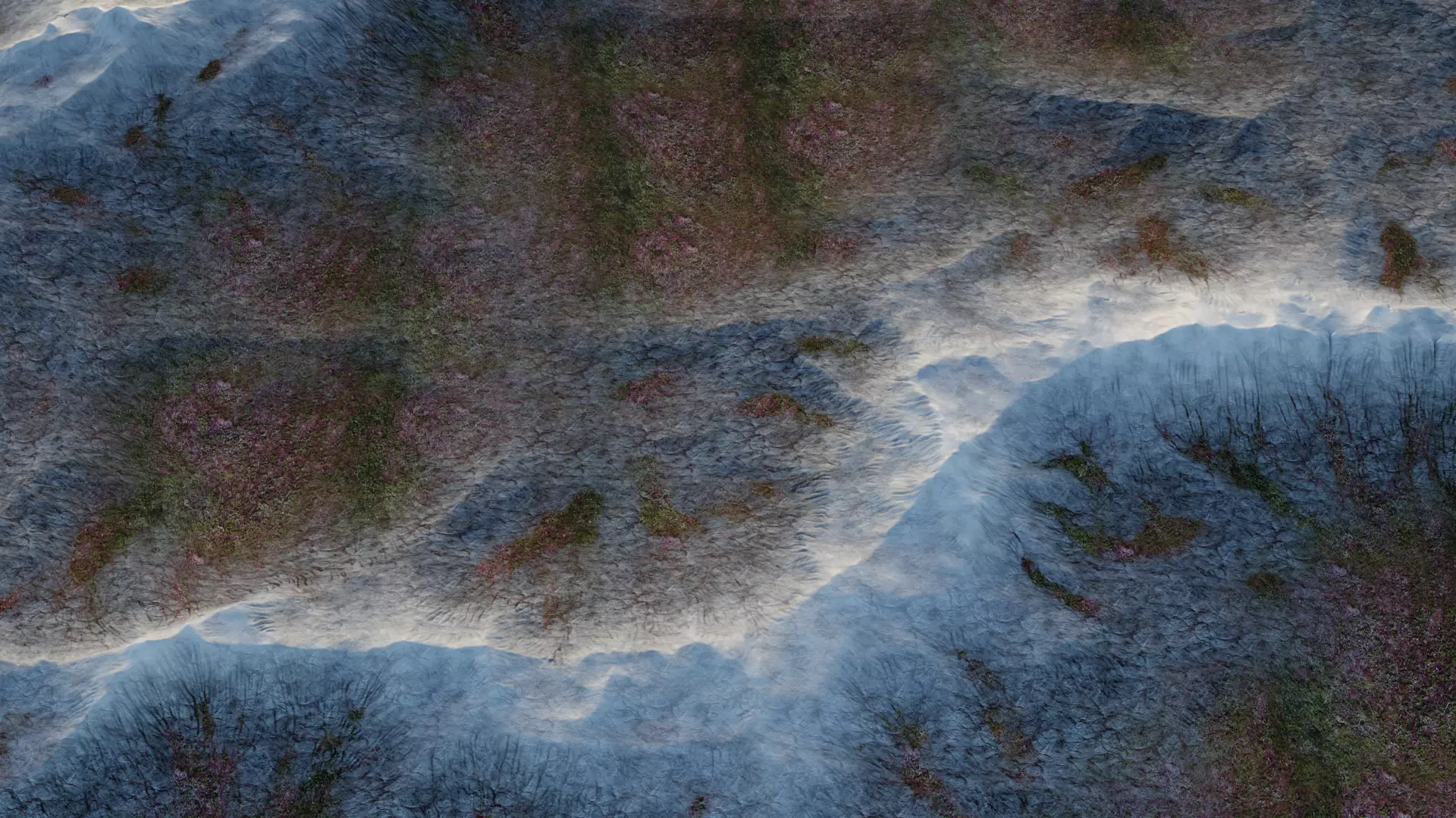 -Mountains Terrain V2- 3D model_5