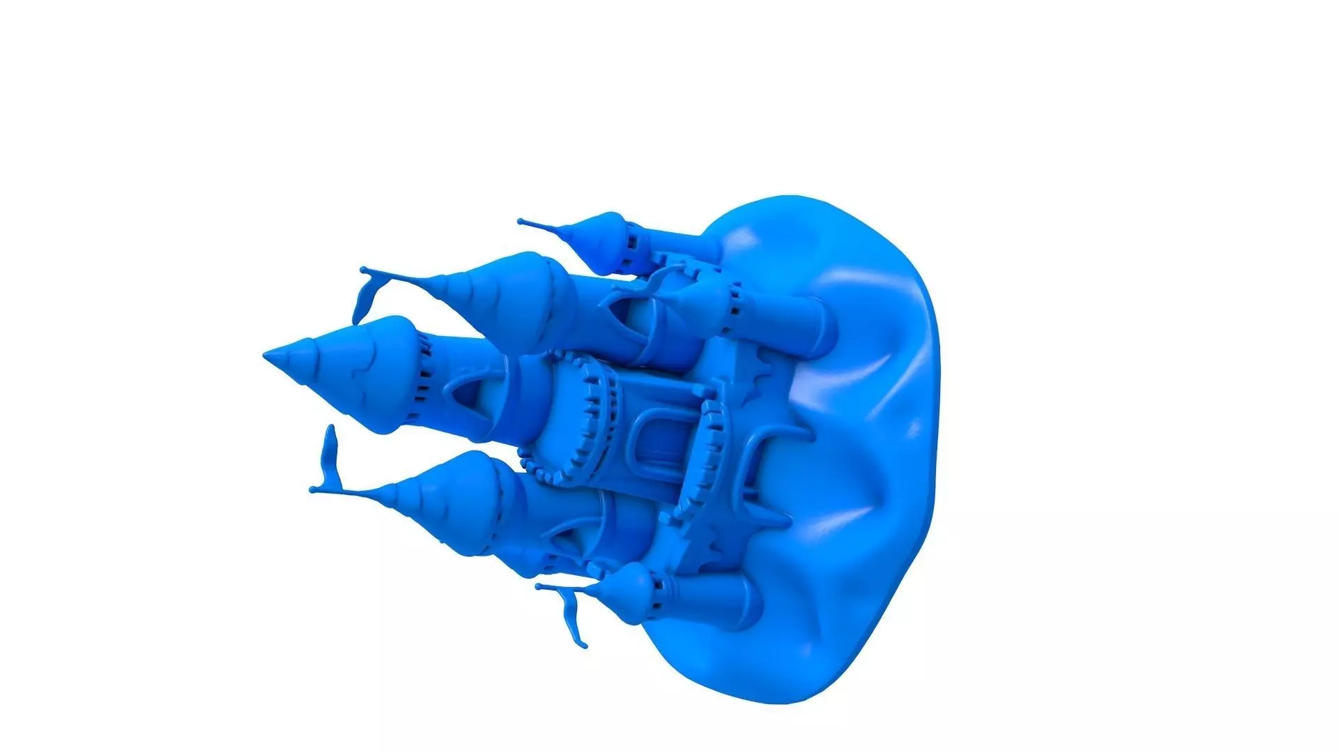 sand castle - sand castle stl -  castle -  castle stl 3D print model_1