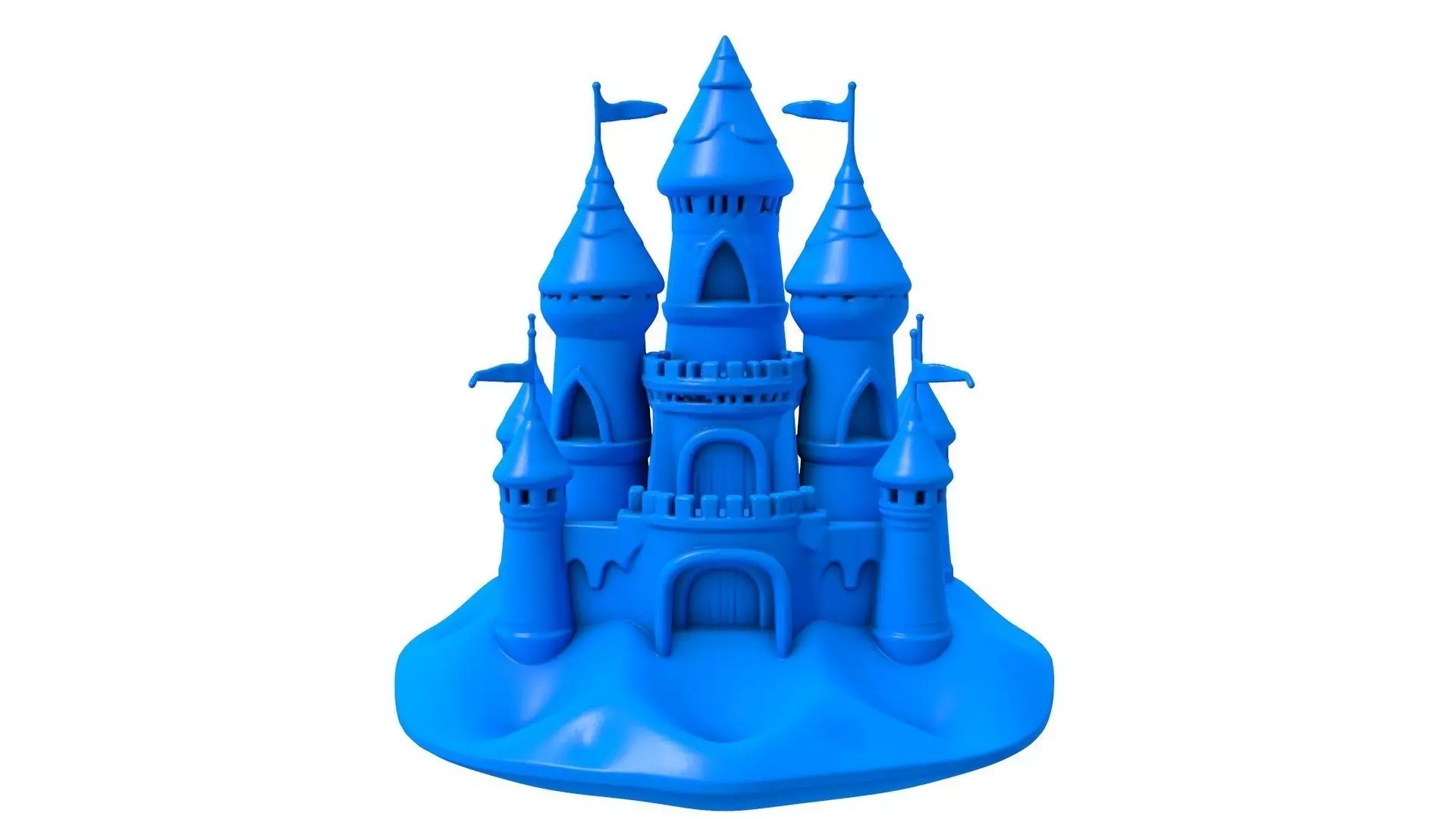 sand castle - sand castle stl -  castle -  castle stl 3D print model_0