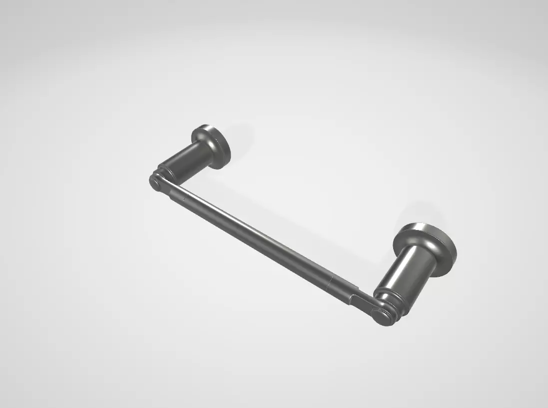 Delta Saylor 2Piece Bathroom Set Low-poly 3D model_12