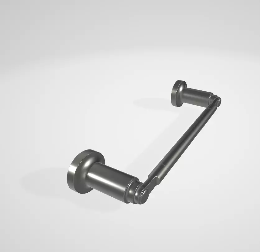 Delta Saylor 2Piece Bathroom Set Low-poly 3D model_11