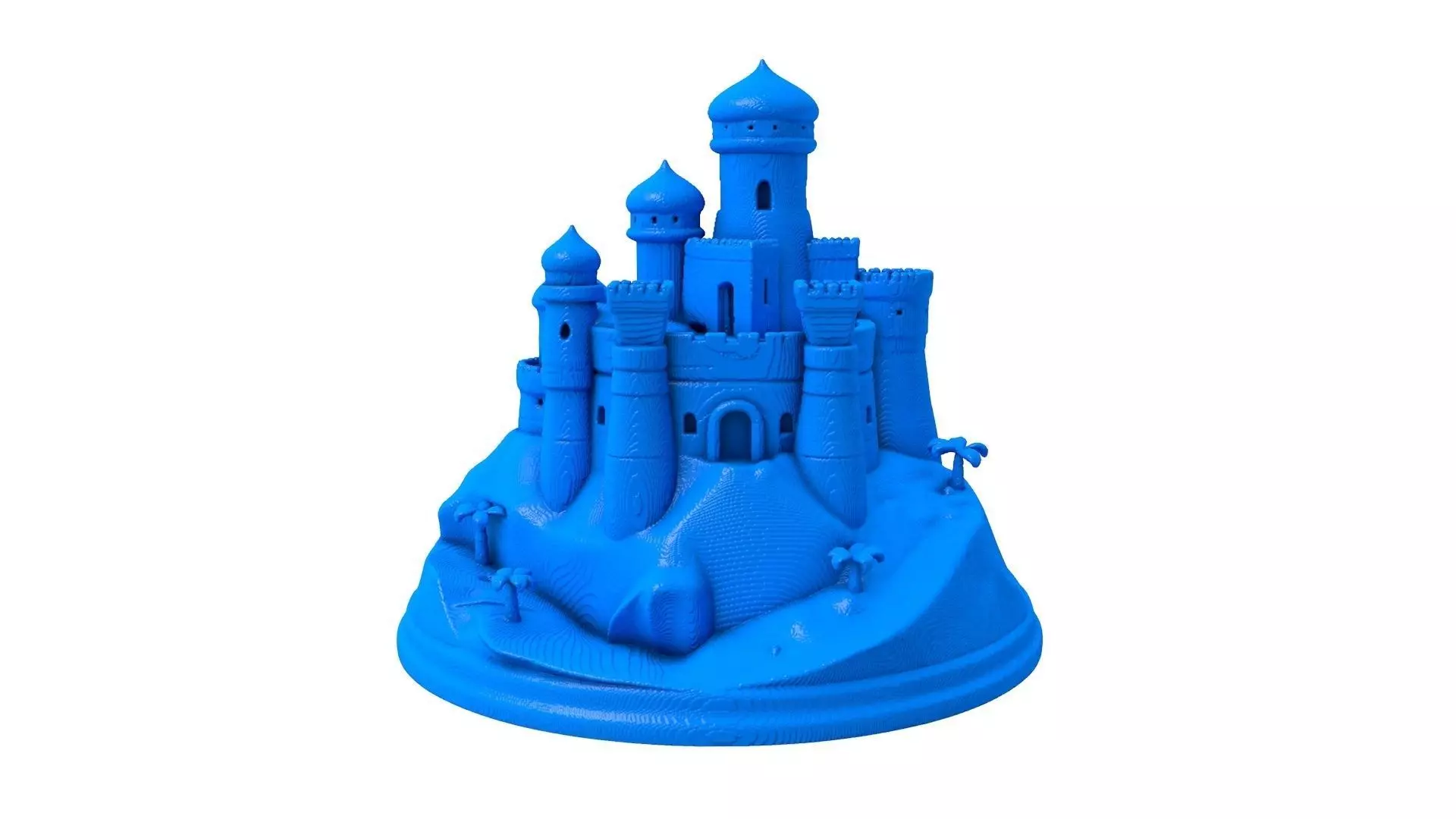 sand castle - sand castle stl - castle - castle stl 3D print model