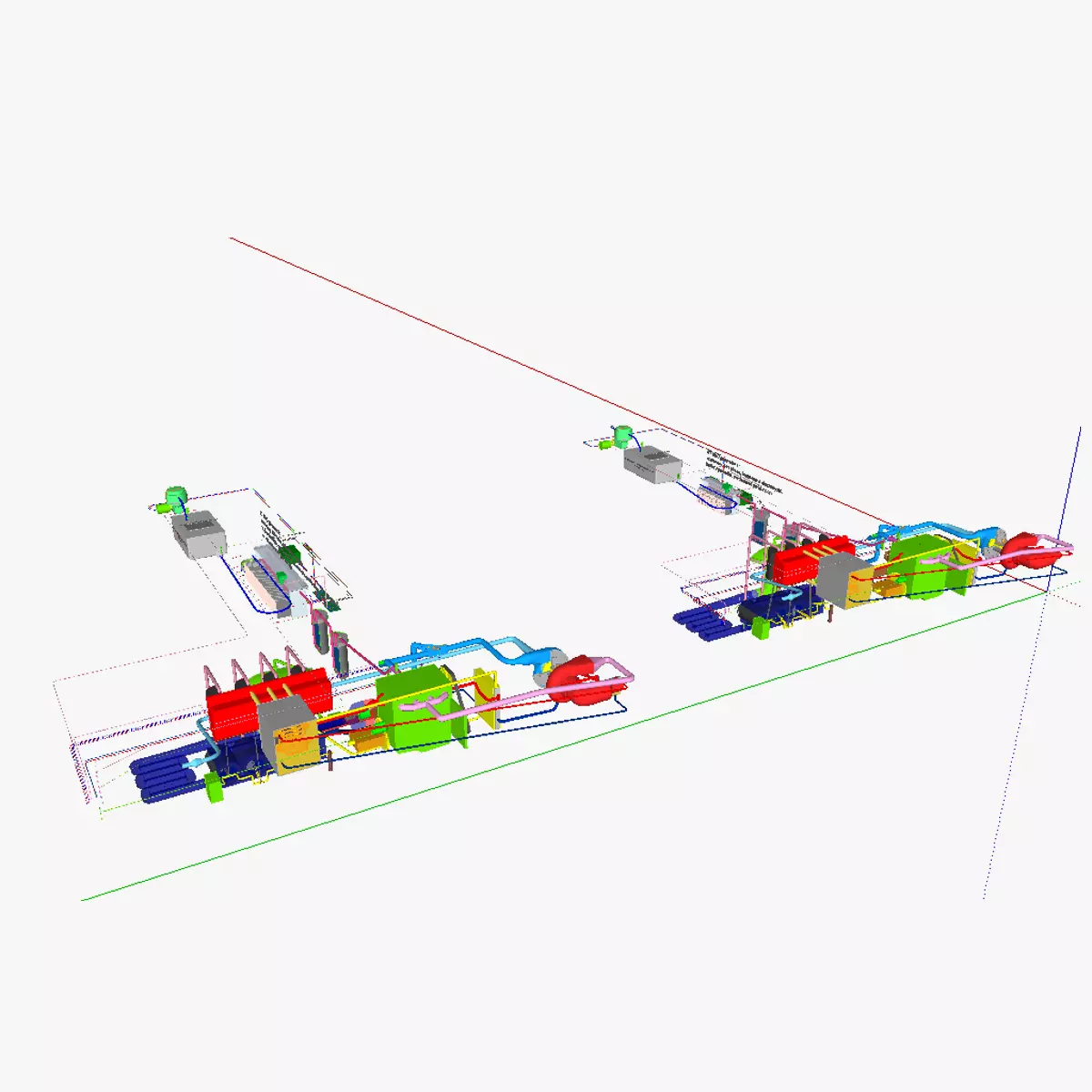 Oxyhydrogen fed AT IC motor 3D model_0