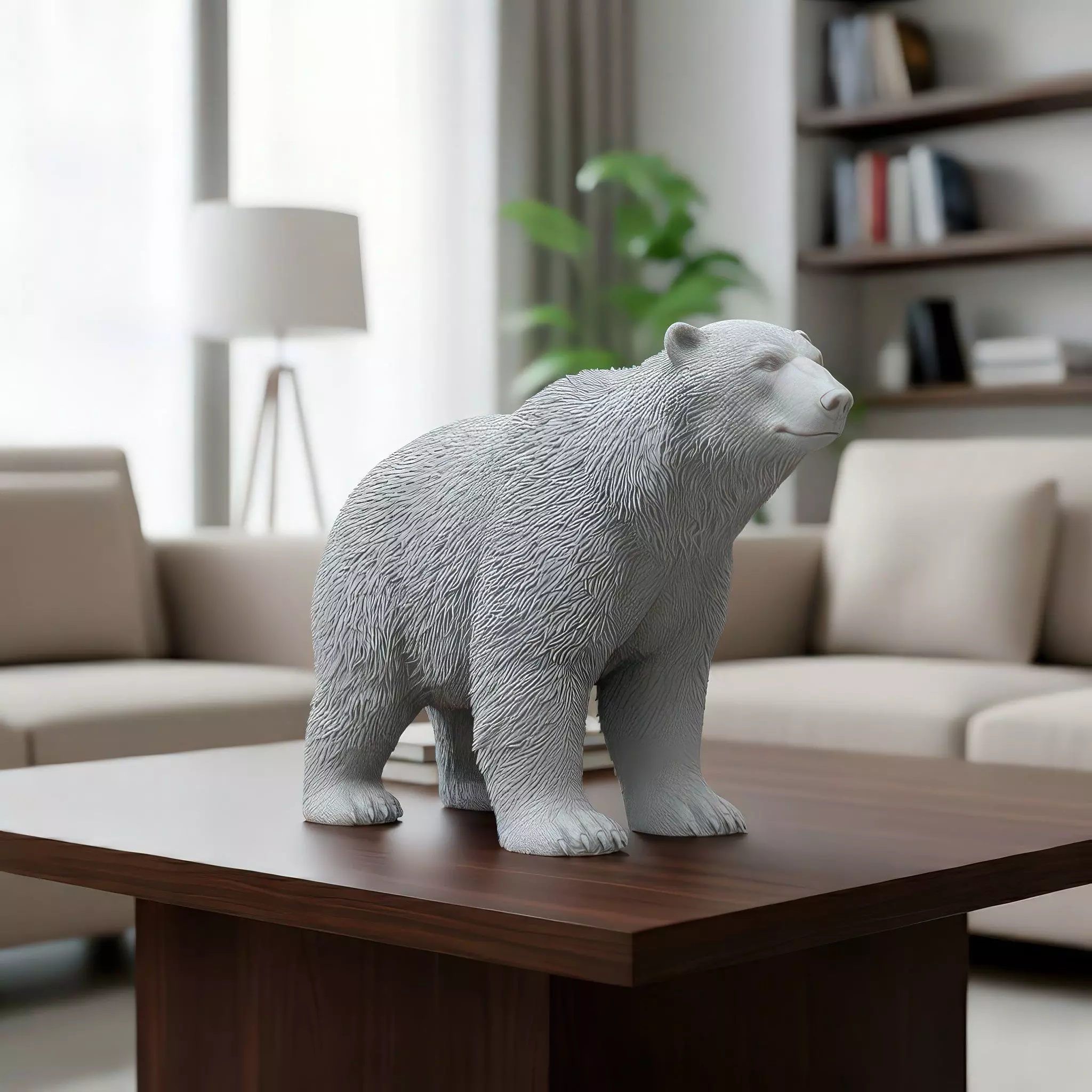 Grizzly Bear - 3D Print Model 3D print model