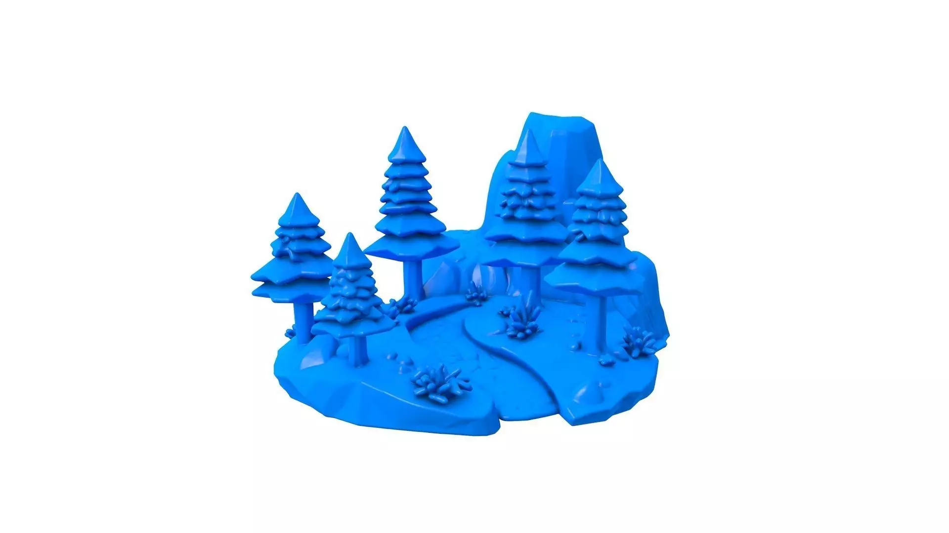 Mountain Path - Mountain Path stl - path - mountain 3D print model