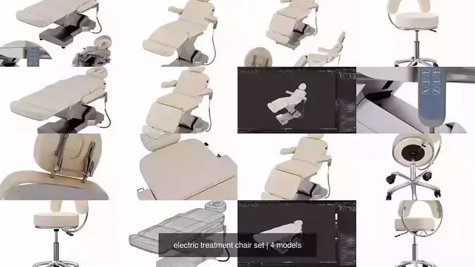 electric treatment chair set