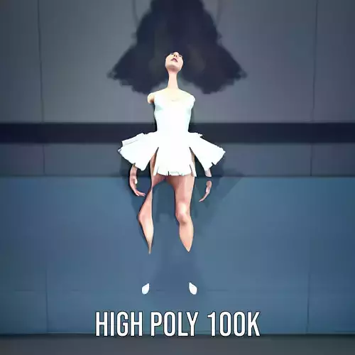 Elegant Ballet Dancer model pack