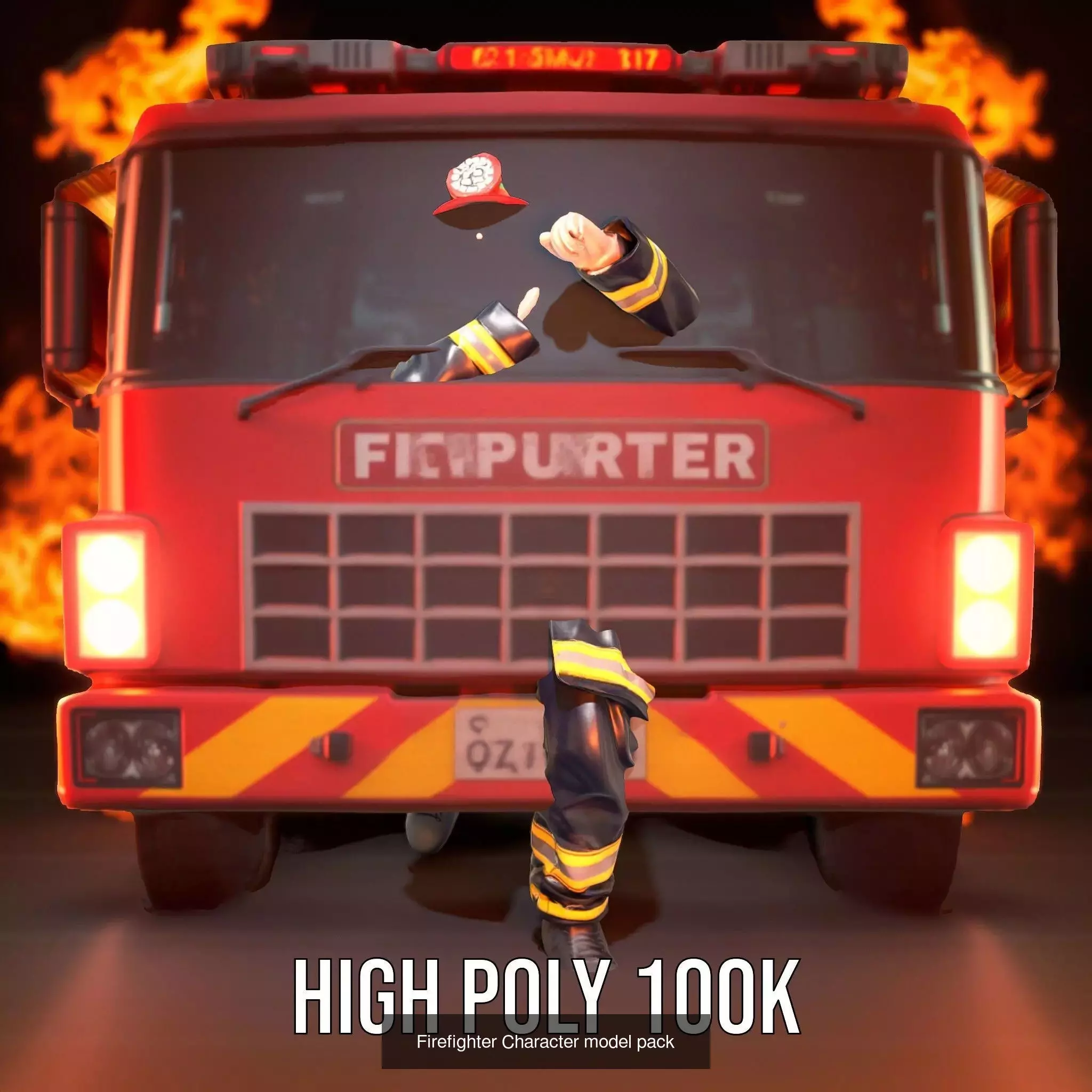 Versatile Characters 3D Model Pack 3D Model Collection_13