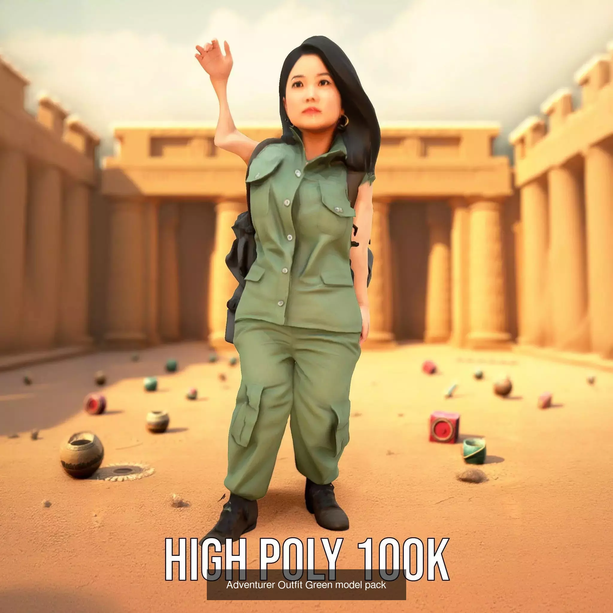 Versatile Characters 3D Model Pack 3D Model Collection_20