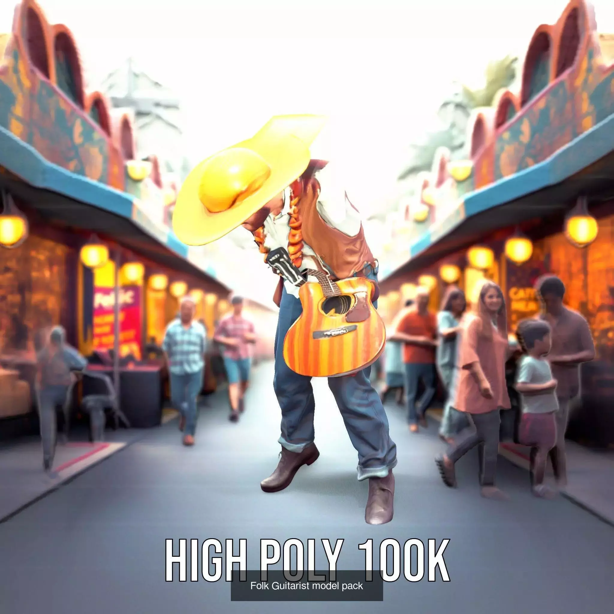 Versatile Characters 3D Model Pack 3D Model Collection_21