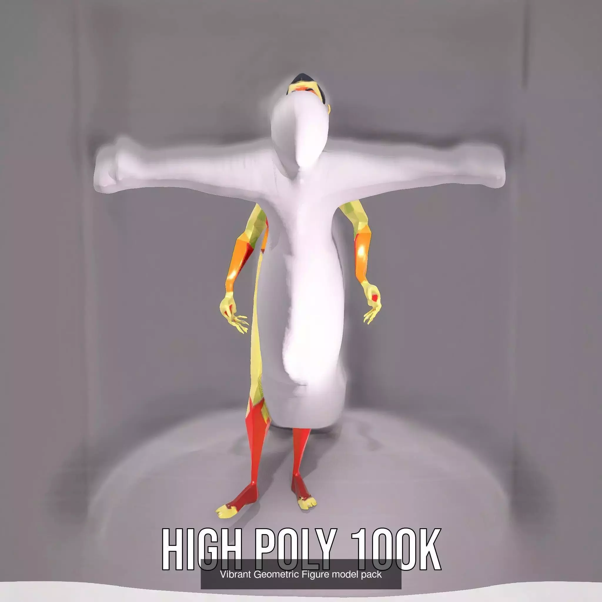 Versatile Characters 3D Model Pack 3D Model Collection_12