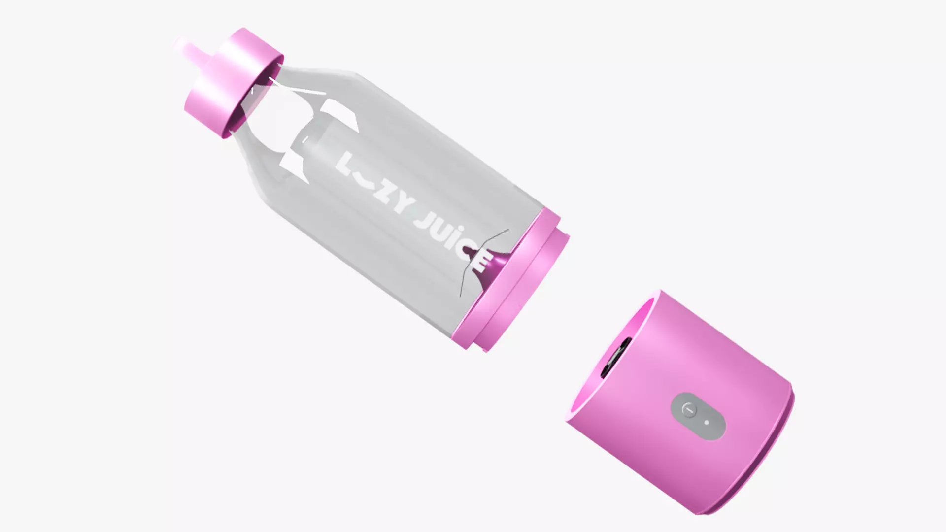 Lazy Juicer Blender 3D model_6