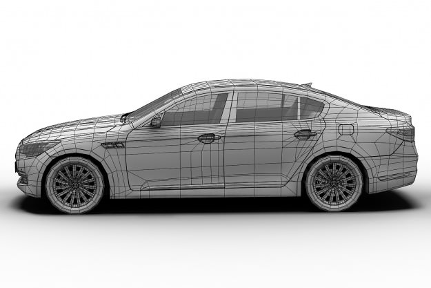 2012 Kia K9 3D model_9