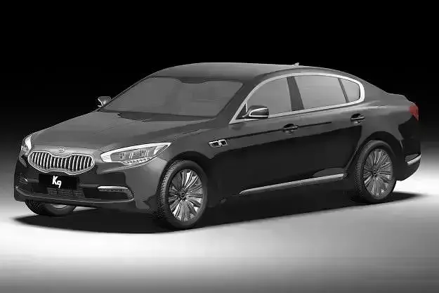 2012 Kia K9 3D model