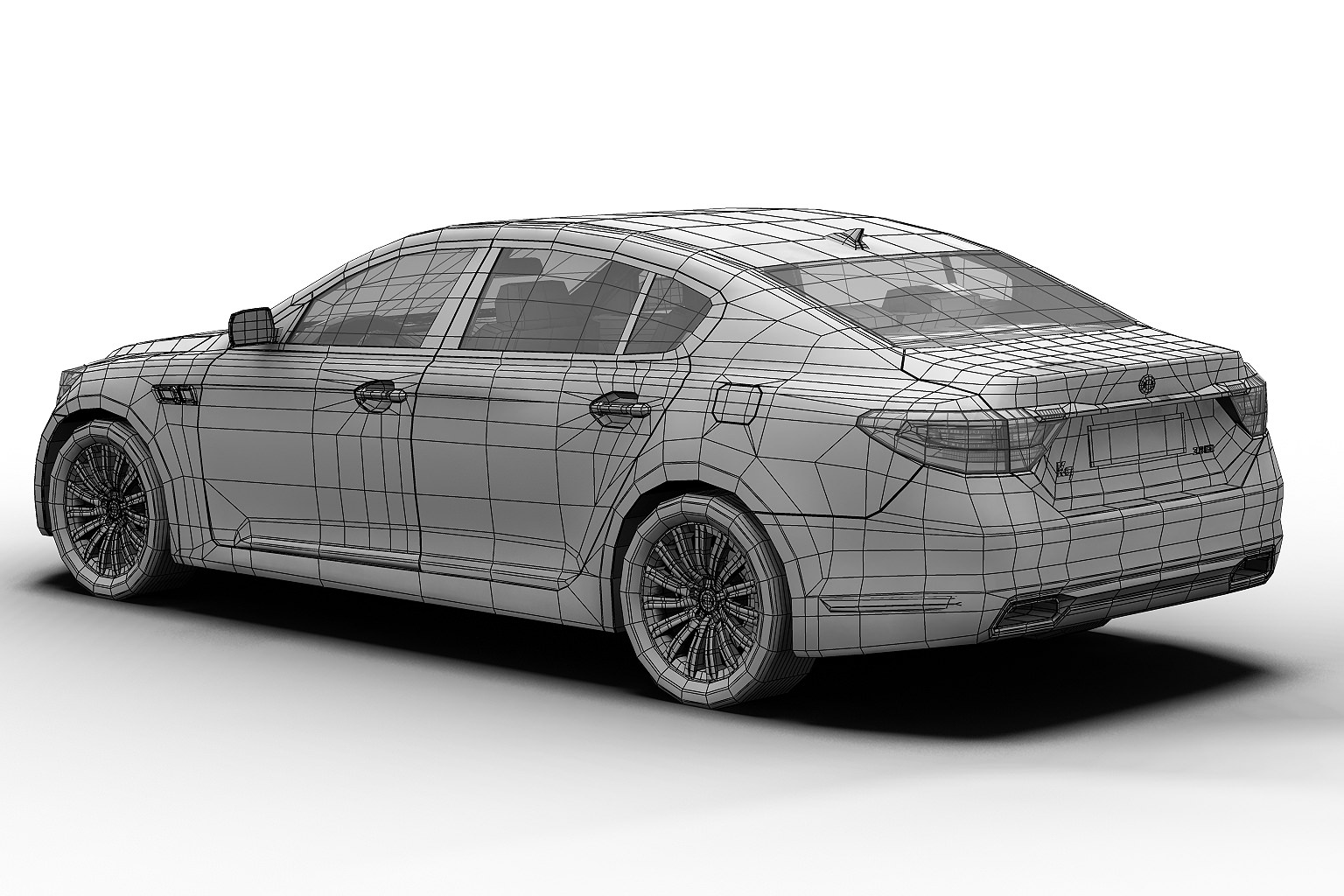 2012 Kia K9 3D model_10