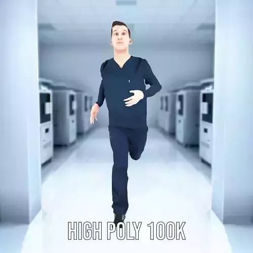 Professional Male Nurse model pack