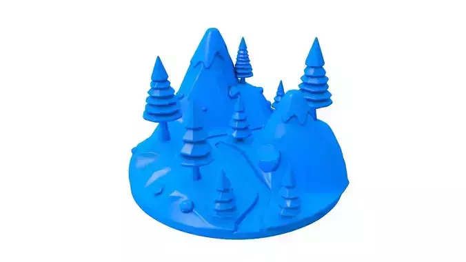 Mountain Path - Mountain Path stl -  path -  mountain