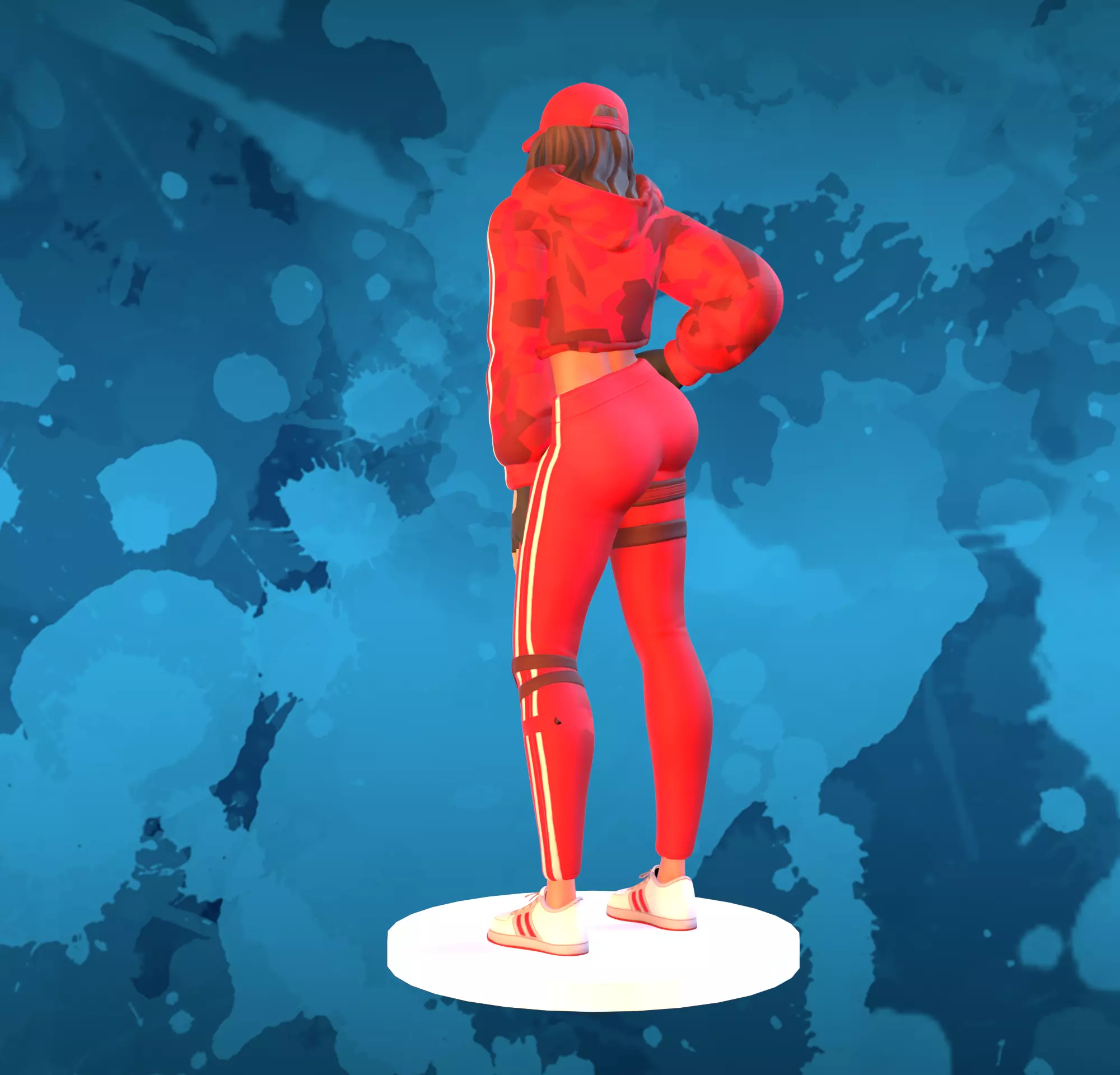 Ruby Ball Player 3D print model_8