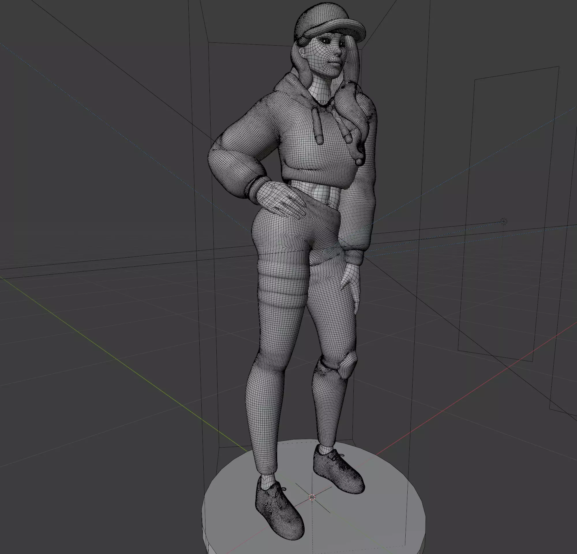 Ruby Ball Player 3D print model_12