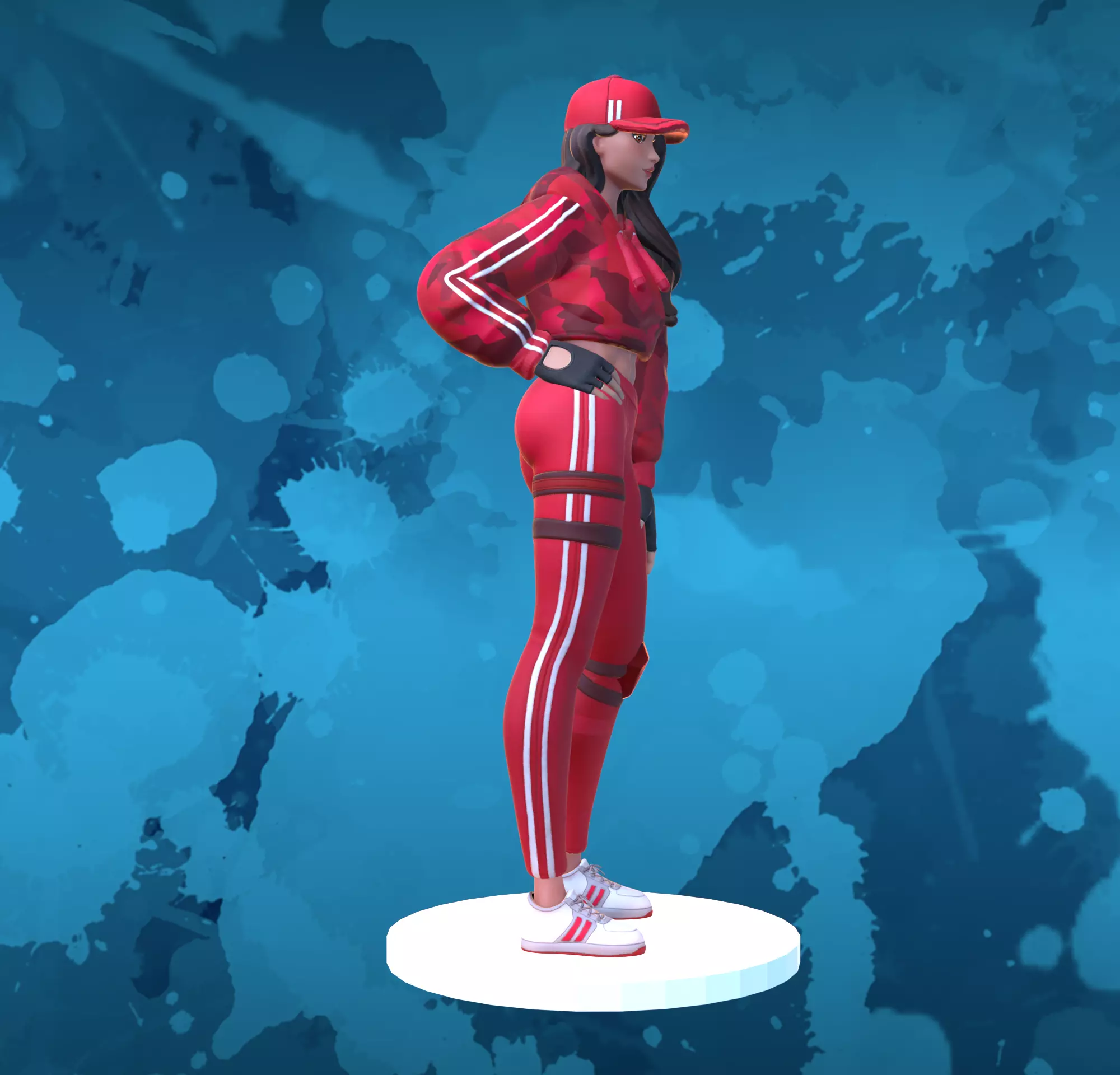 Ruby Ball Player 3D print model_11