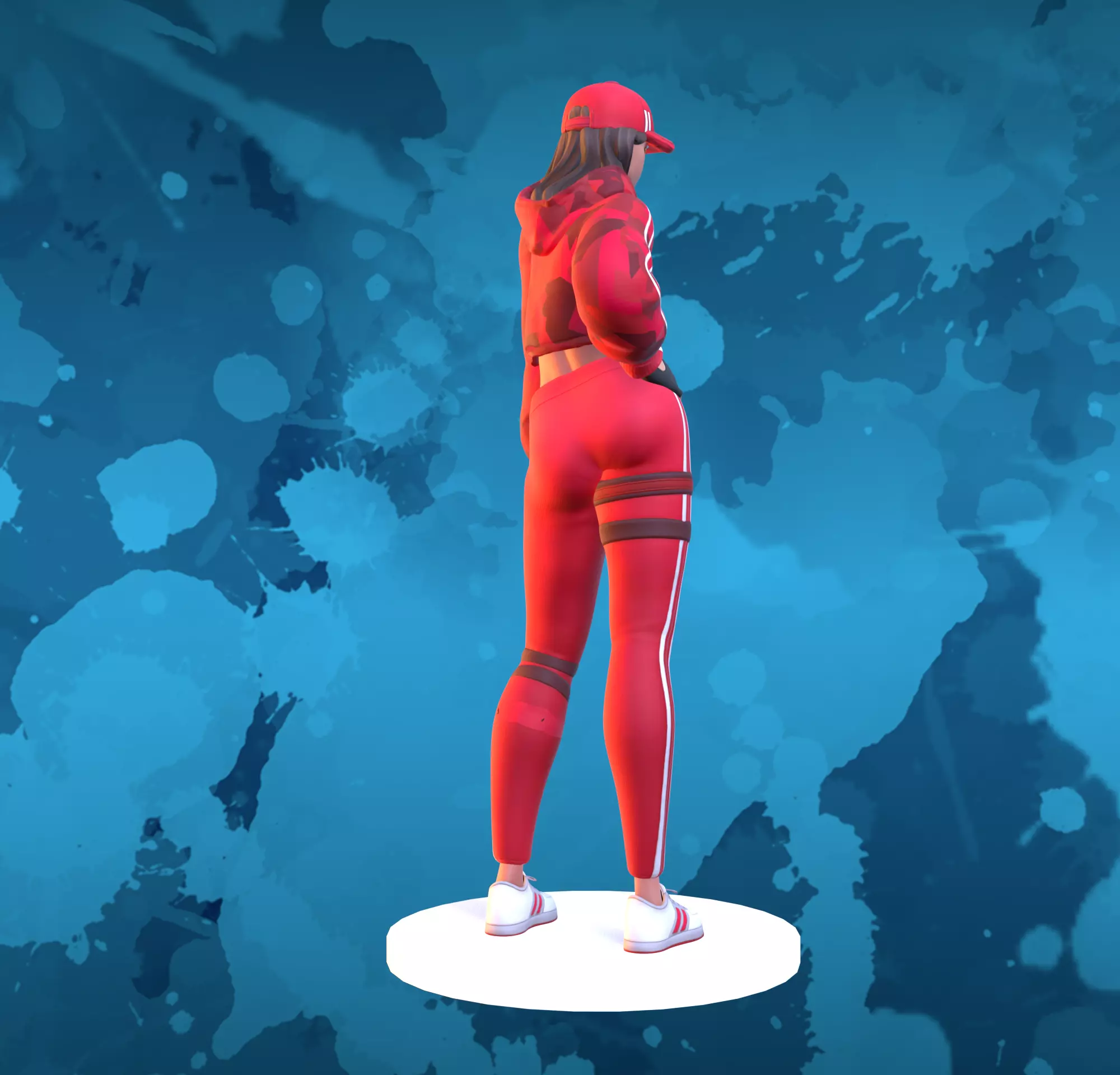Ruby Ball Player 3D print model_9