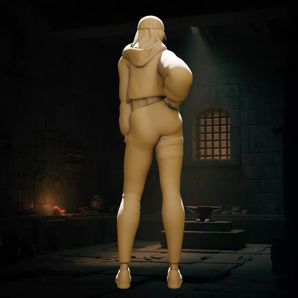 Ruby Ball Player 3D print model_1