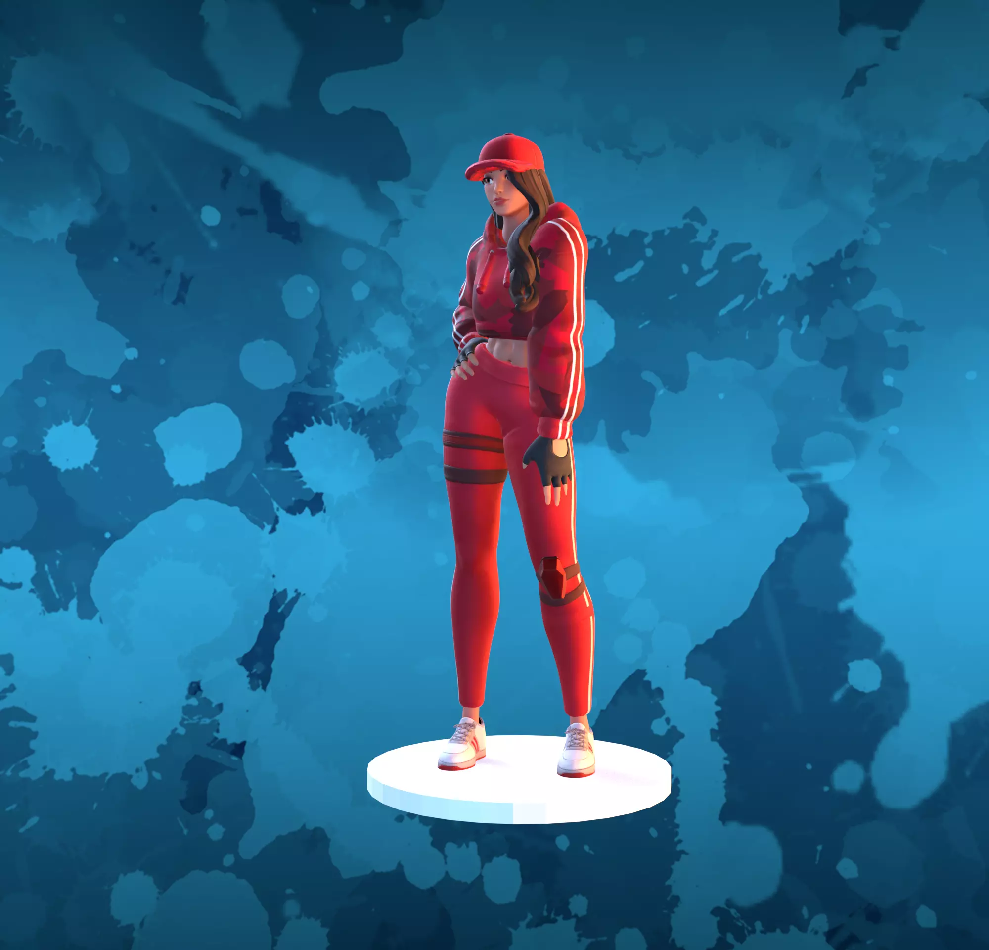 Ruby Ball Player 3D print model_6