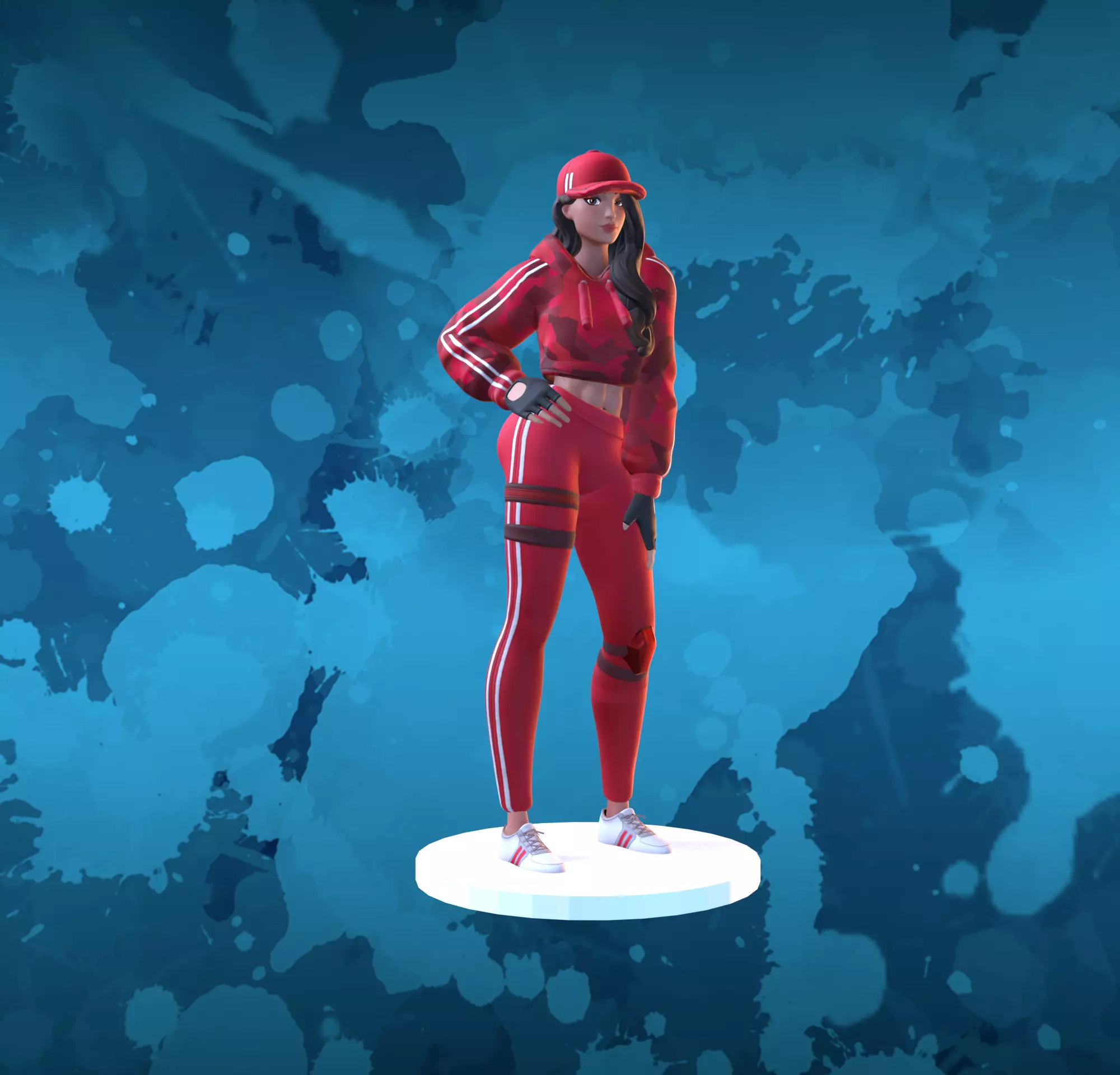 Ruby Ball Player 3D print model_4