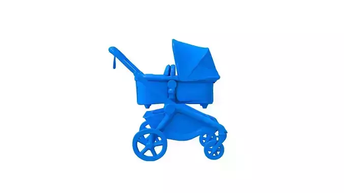 baby stroller - baby stroller stl - baby -  stroller