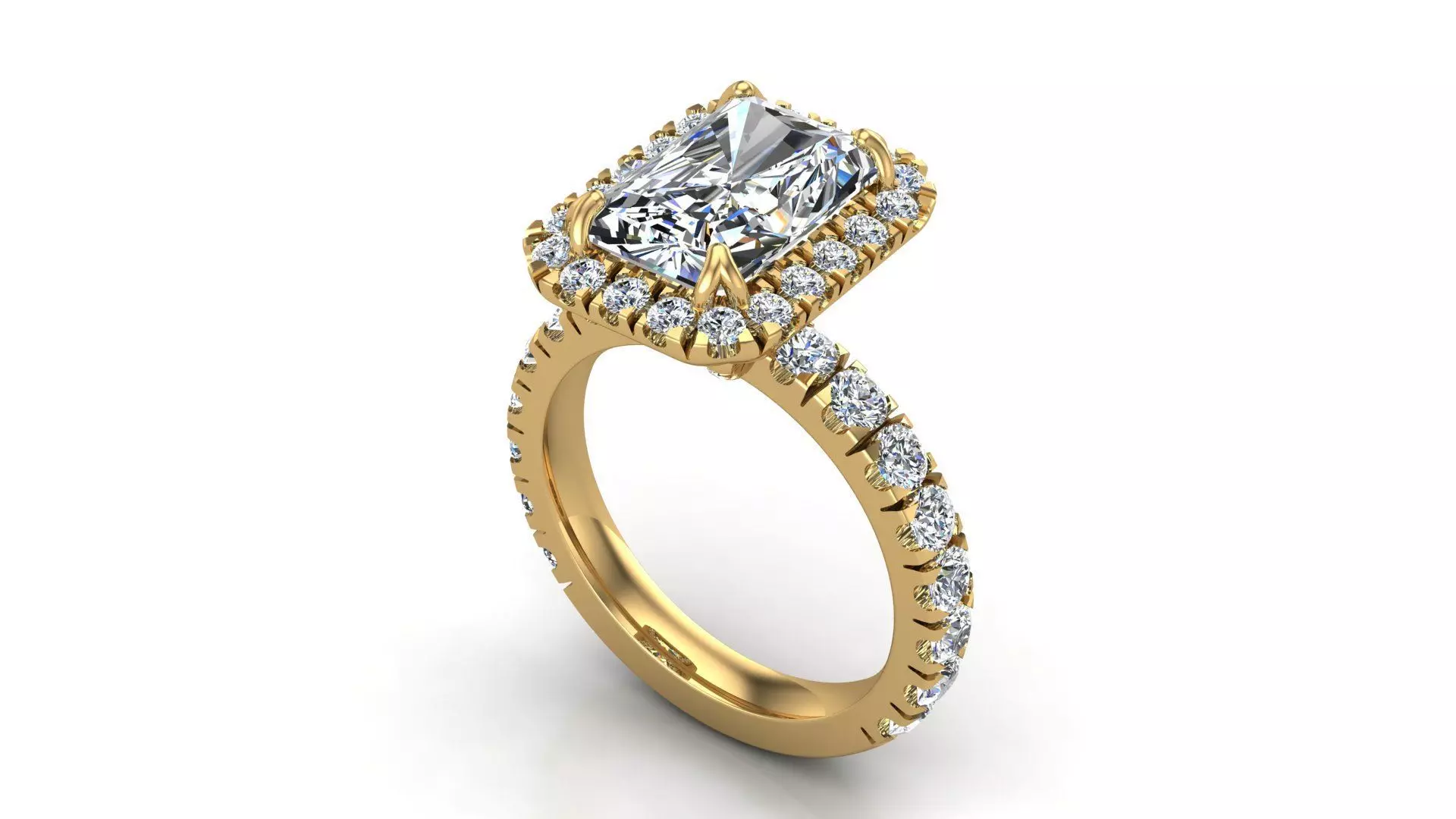 Radiant Ring 3D print model_0