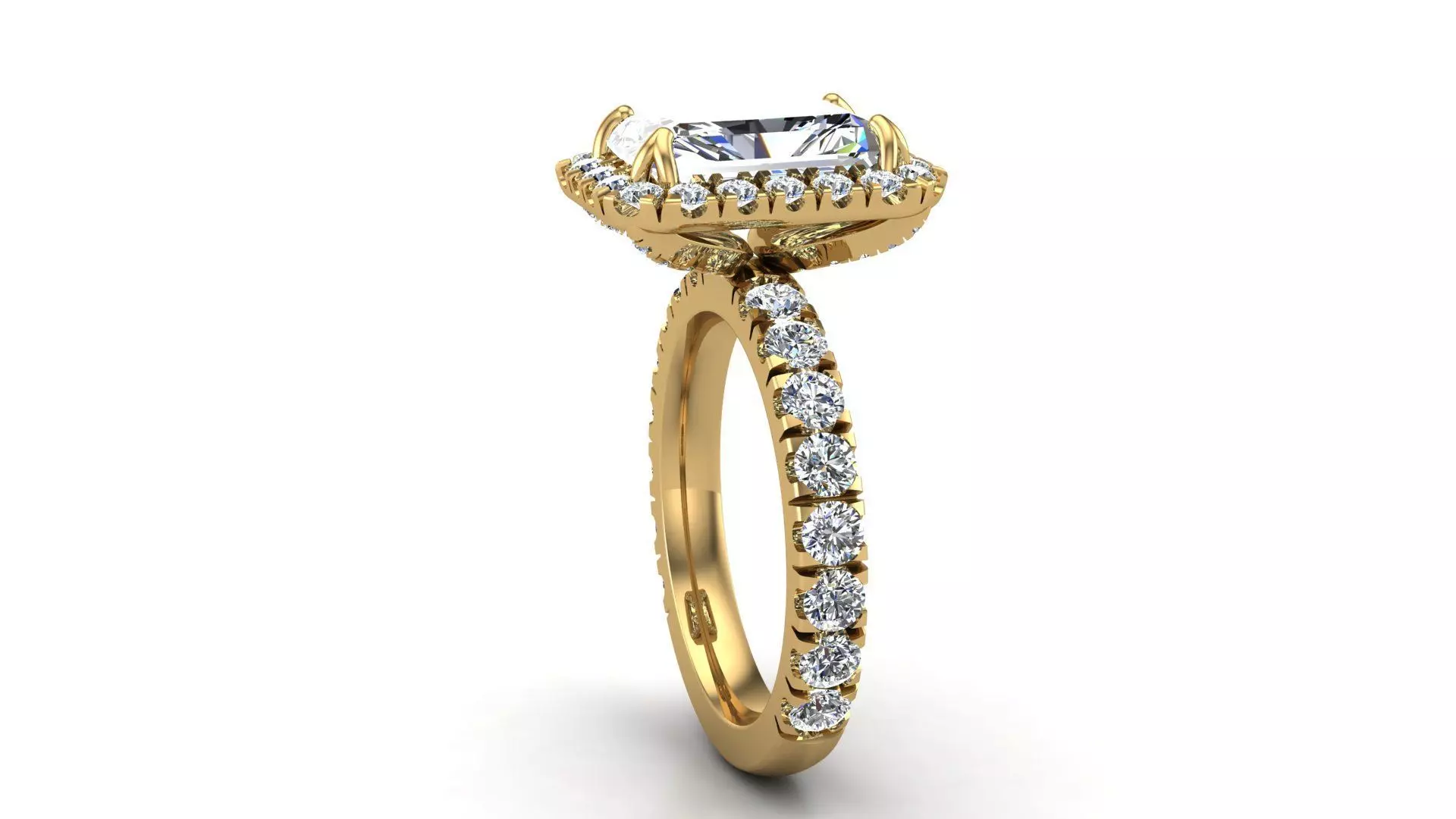 Radiant Ring 3D print model_4