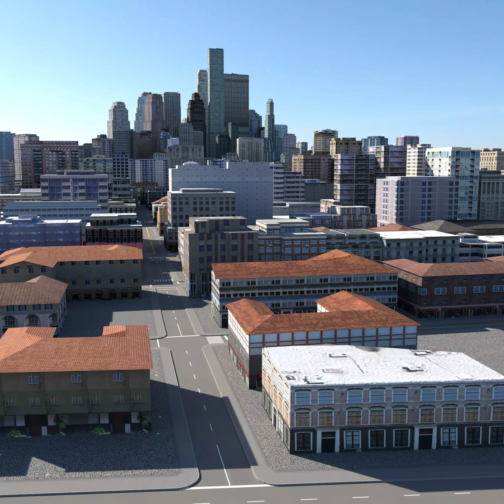 City 125 Low-poly 3D model