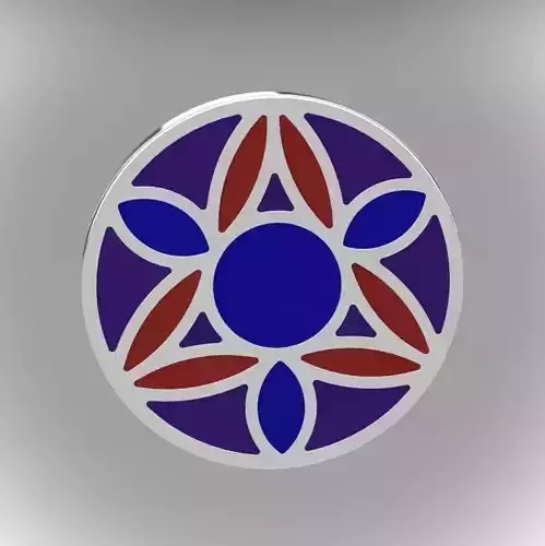 Pomegranate Enamel Earring Base