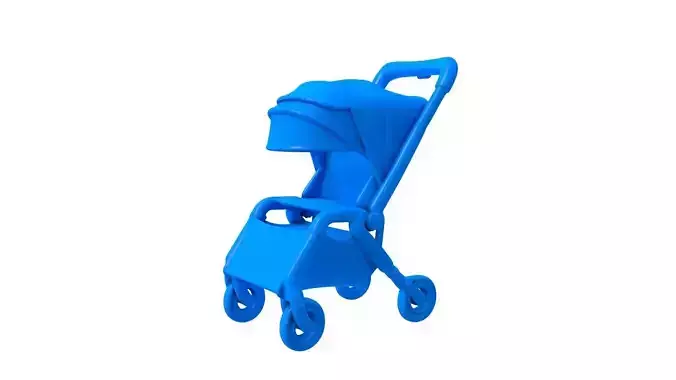 baby stroller -  baby stroller stl -  baby - stroller