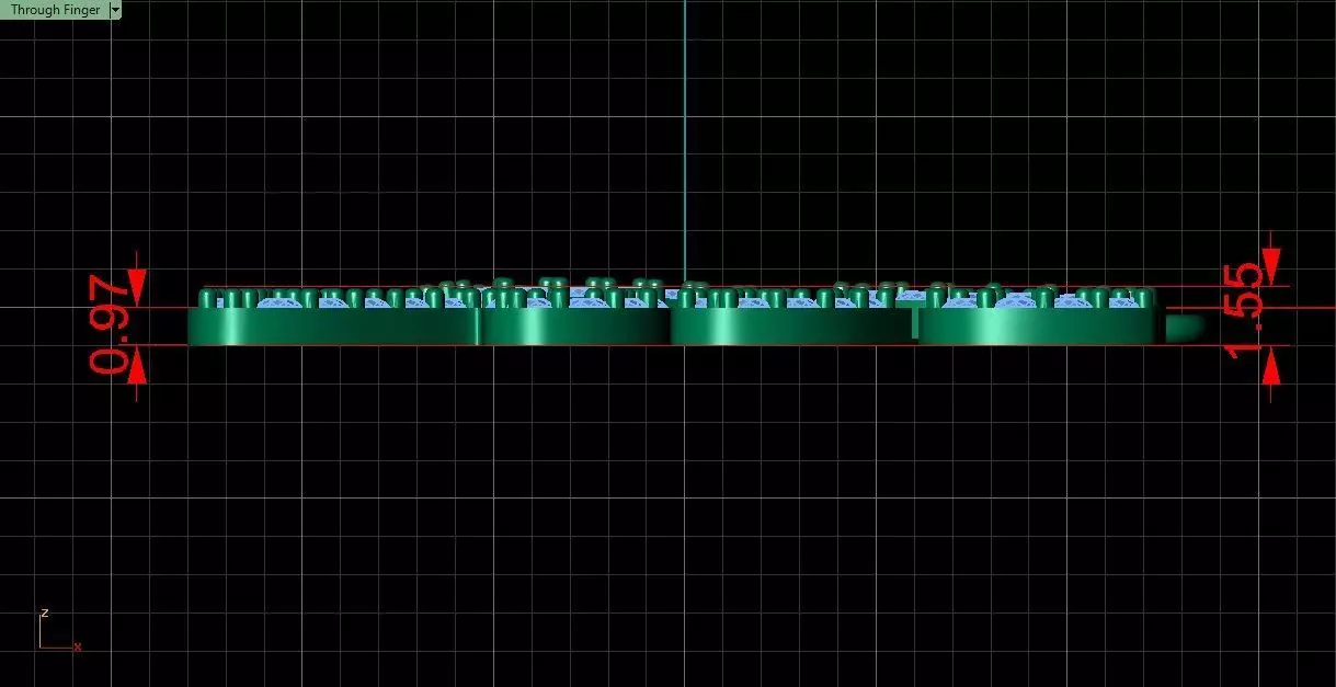 Love Script Pendant jewelry 3D model - for Him and Her 3D print model_14